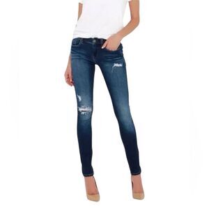Flying Monkey Womens Distressed Skinny Jeans | Size 25